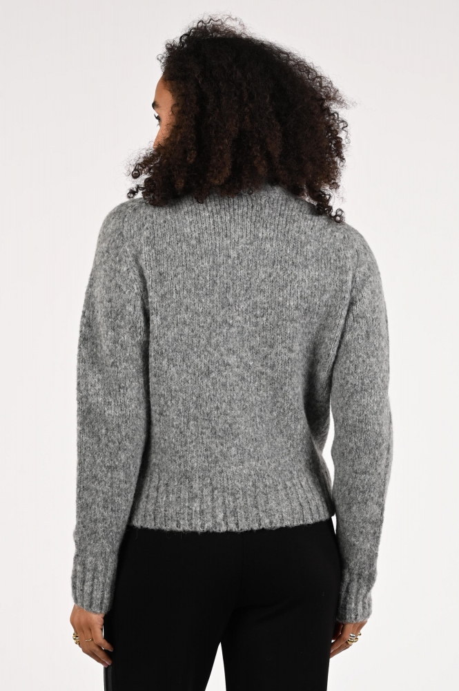 By-Bar Jonas zipp Vest Grijs