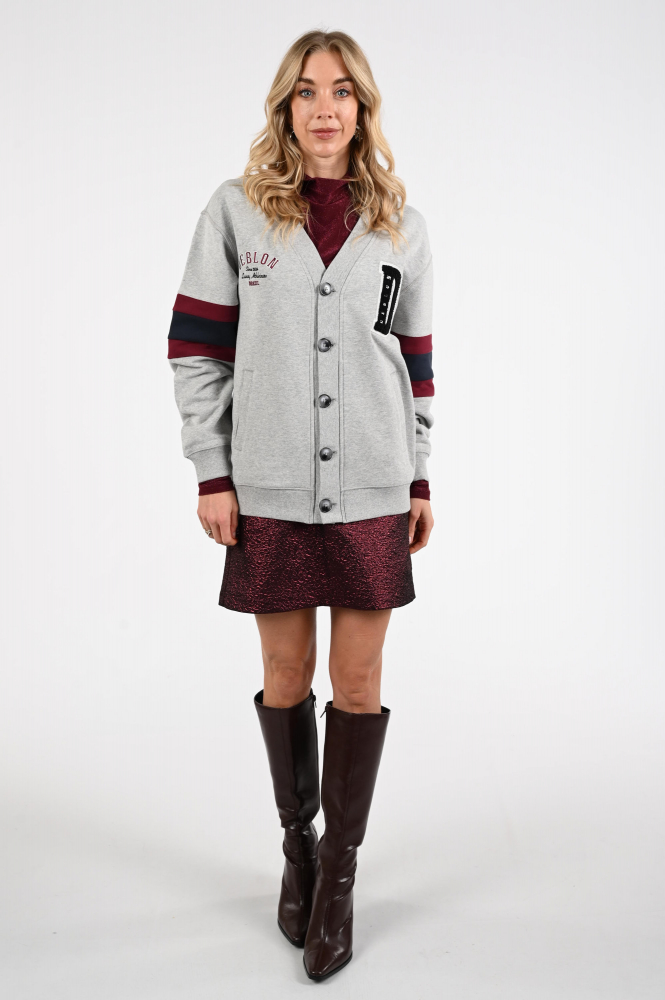 Deblon Noah varsity Vest Grijs