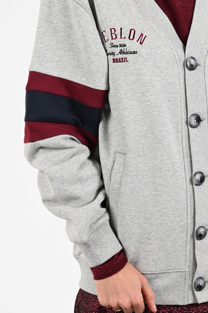 Deblon Noah varsity Vest Grijs