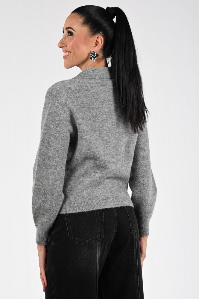 Knit-Ted Danny Vest Grijs
