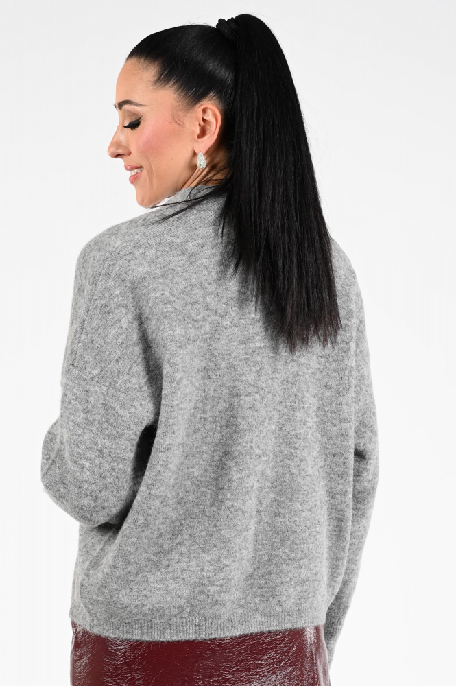 Knit-Ted Chrissy Vest Grijs