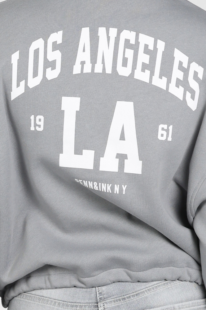 Penn & Ink S26T1230 Vest Grijs