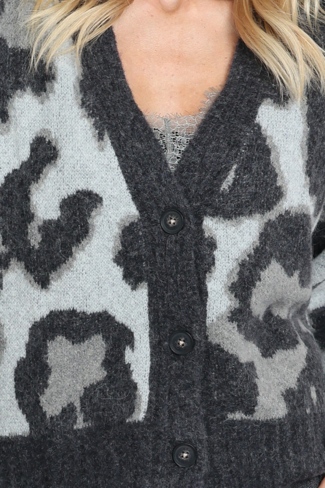 Yaya 01-010182-610 Vest Grijs
