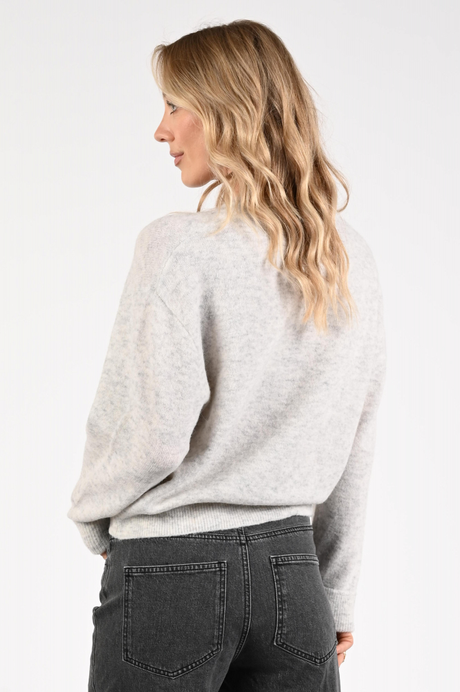 Knit-Ted Britney Vest Grijs