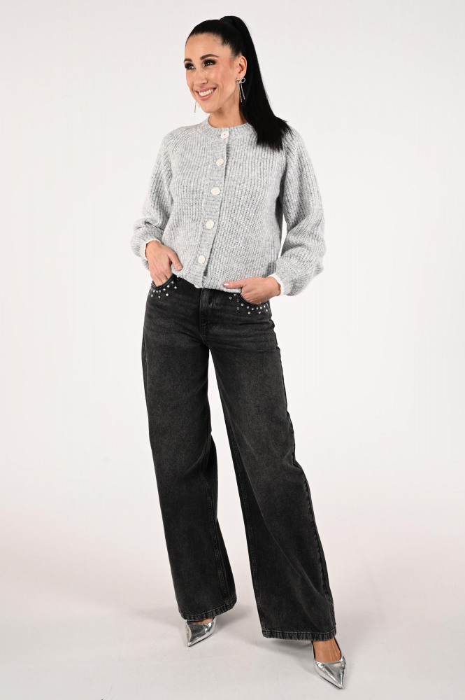 Pom Amsterdam SP7882 Vest Grijs