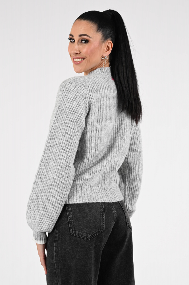 Pom Amsterdam SP7882 Vest Grijs