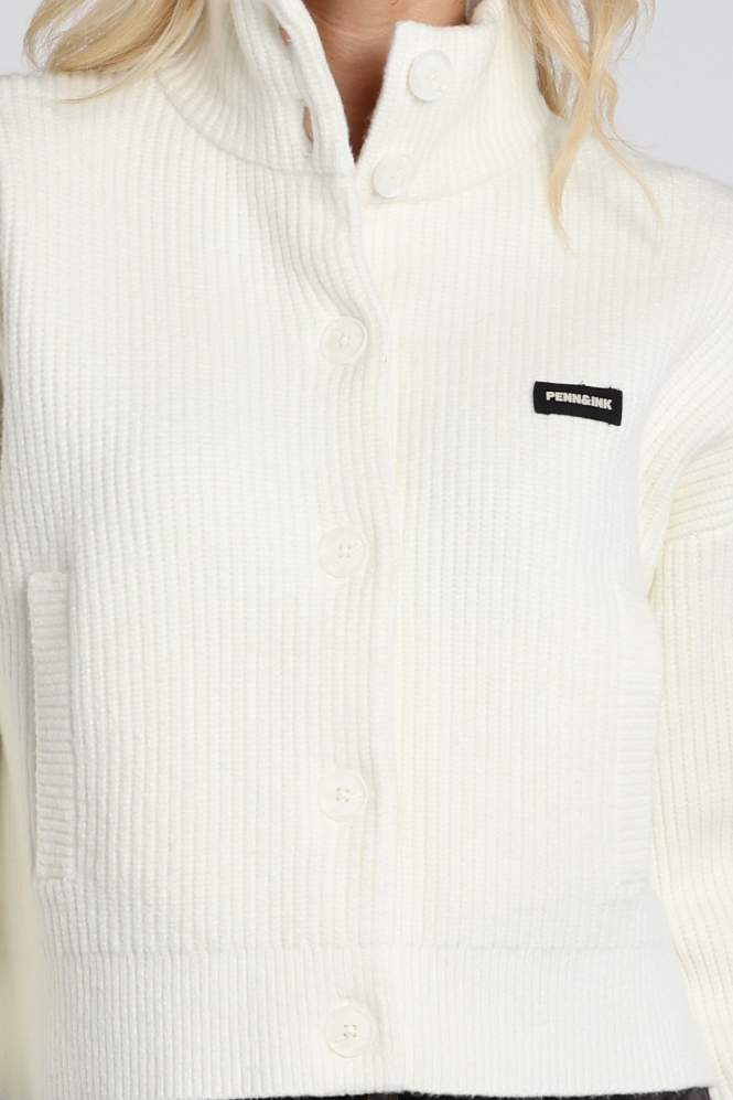 Penn & Ink W26B427 Vest Beige
