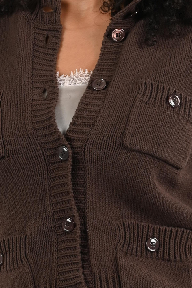 MaxMara Mincio mm12066 Vest Bruin