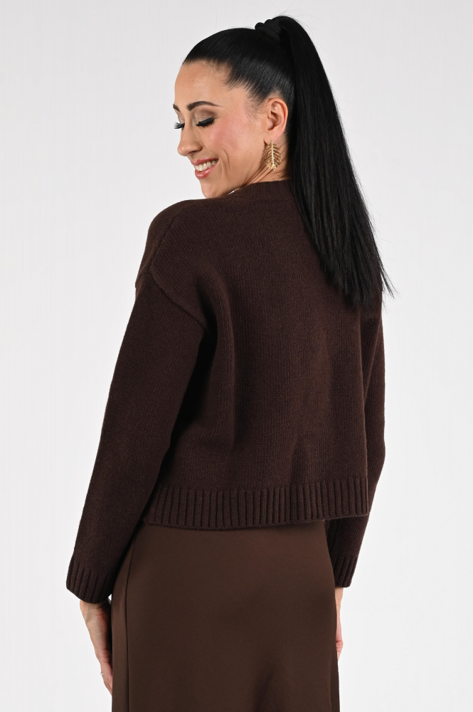 MaxMara Filmato mm12139 Vest Bruin