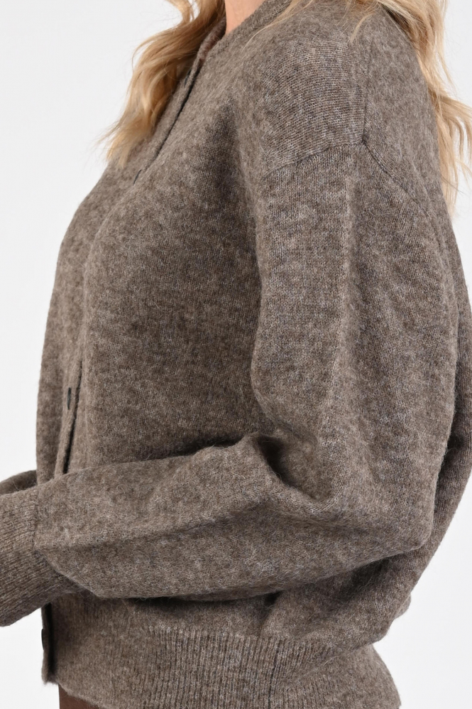Knit-Ted Britney Vest Bruin