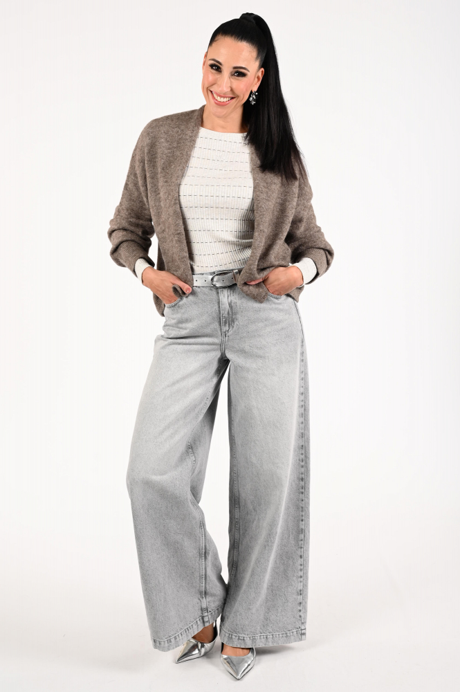 Knit-Ted Chrissy Vest Bruin