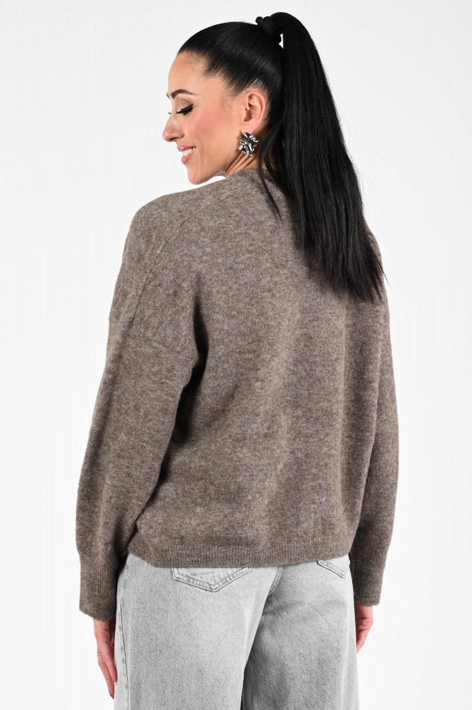 Knit-Ted Chrissy Vest Bruin