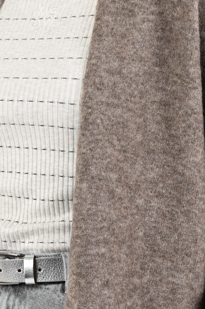 Knit-Ted Chrissy Vest Bruin