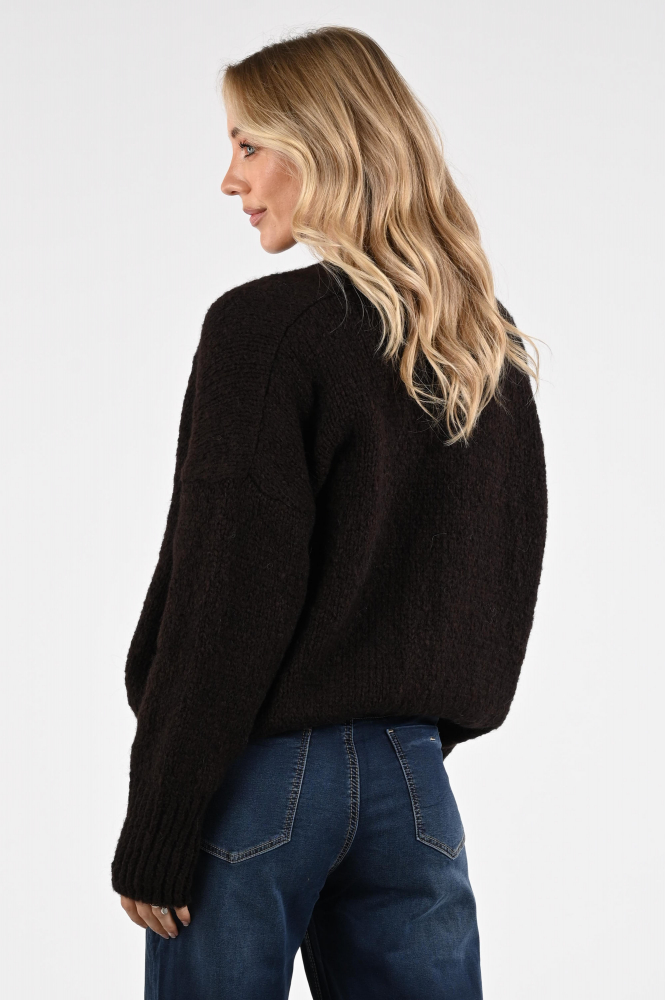 Knit-Ted Becky Vest Bruin