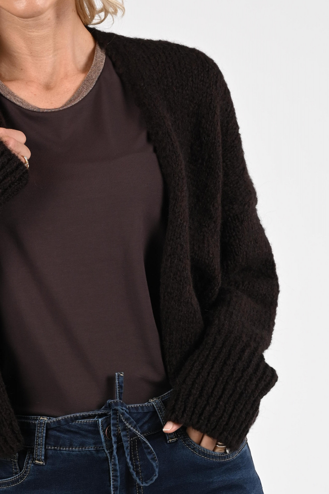 Knit-Ted Becky Vest Bruin