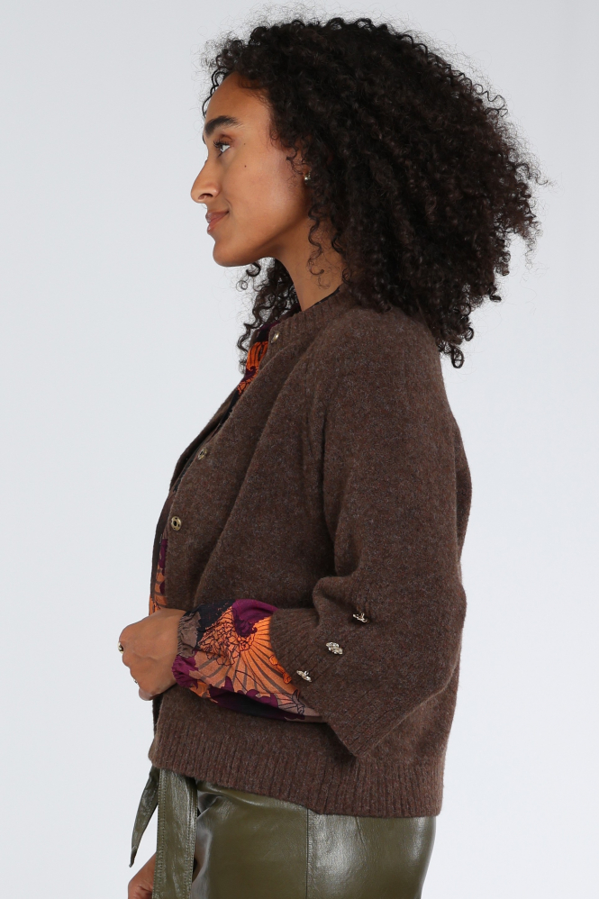 Geisha 64842-14 Vest Bruin