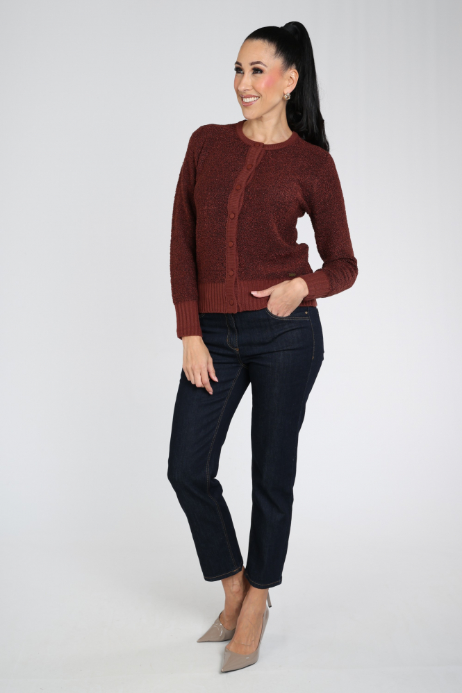Roberto sarto 631150 Vest Bruin