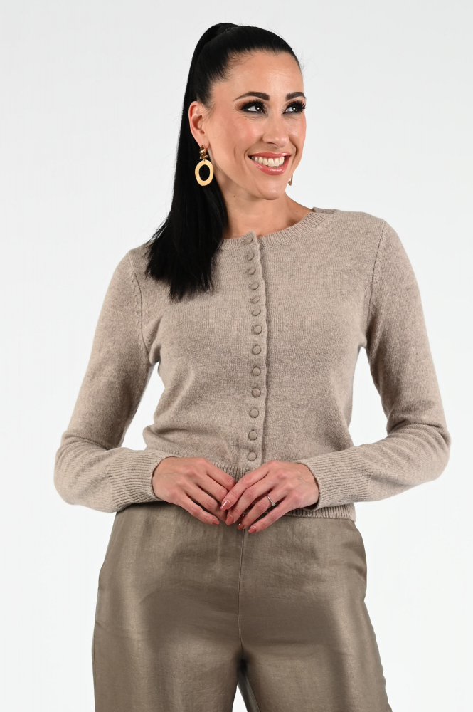Aimée the label sienna Vest Beige