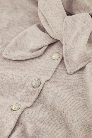 Studio Anneloes Axelle scarf cardiga Beige