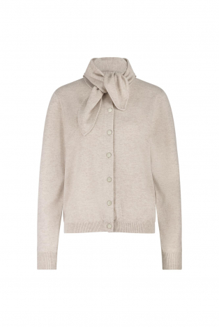 L.O.E.S. by Studio Anneloes Axelle scarf cardiga Beige