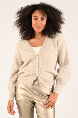 Mos Mosh thora cardigan Beige