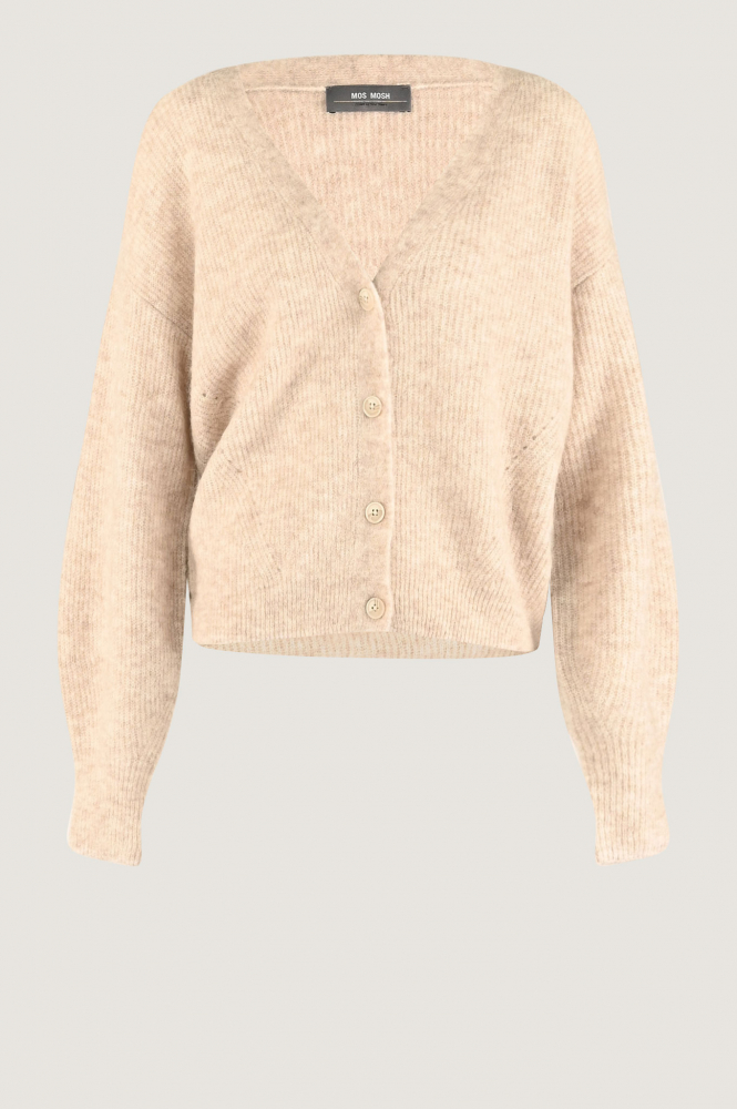 Mos Mosh thora cardigan Vest Beige