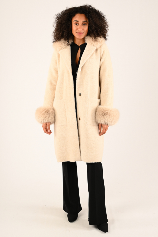 Joseph Ribkoff 243923 Vest Beige