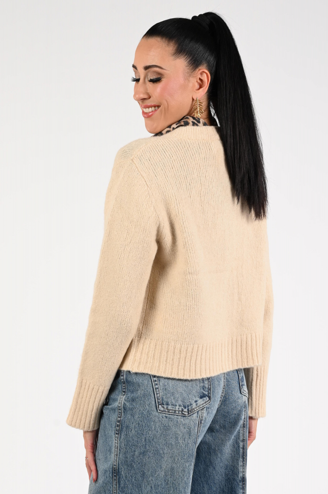 WithBlack Myla Vest Beige