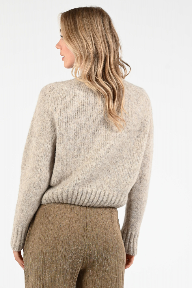By-Bar Jonas zipp Vest Beige