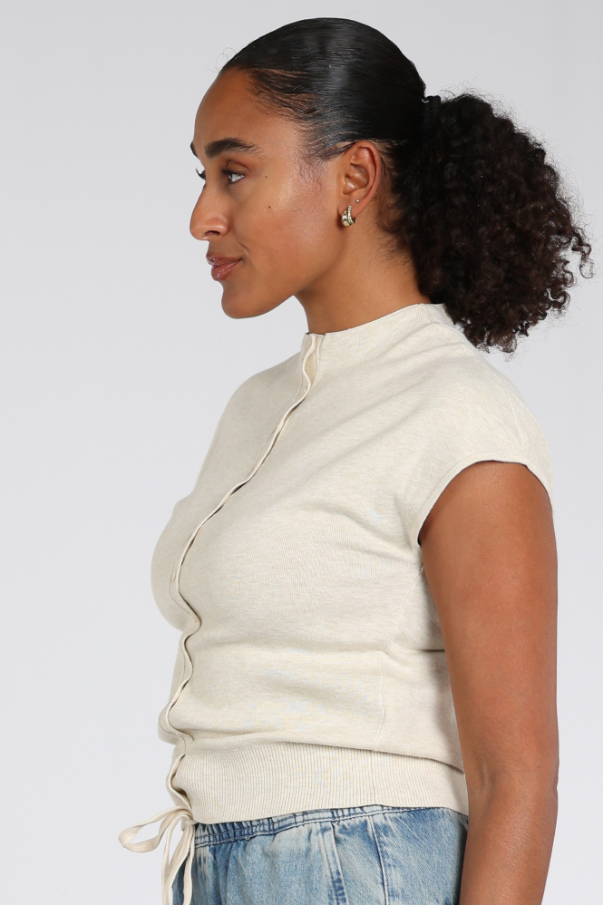 Yaya 01-010163-607 Vest Beige