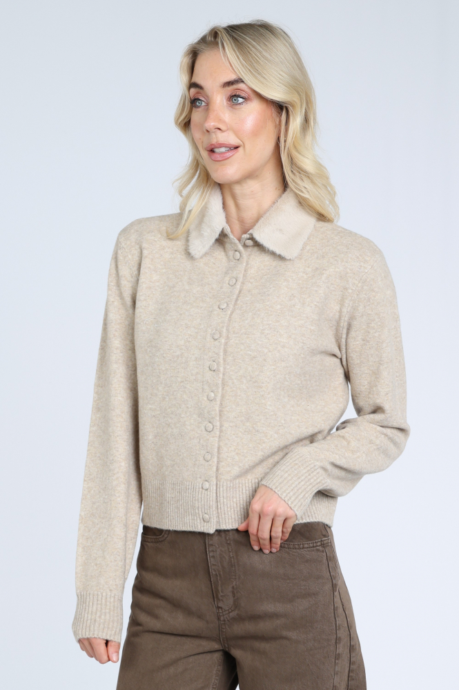 Yaya 01-010185-610 Vest Beige