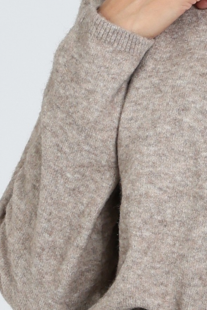 Knit-Ted ninette 262p033 Vest Bruin