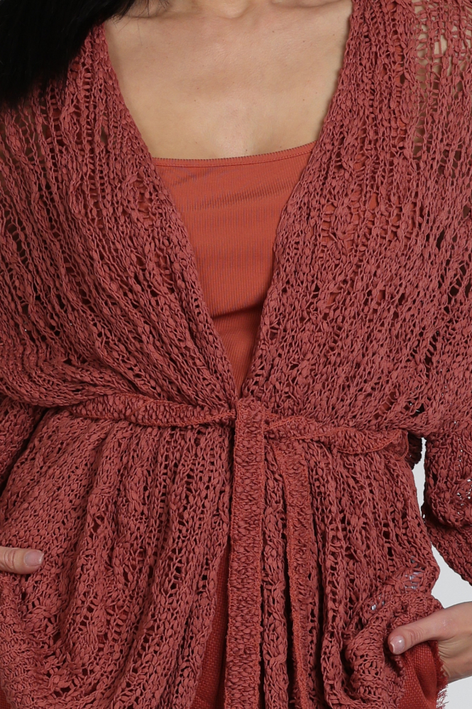 Marc Cain AC 39.20 M36 Vest Bruin