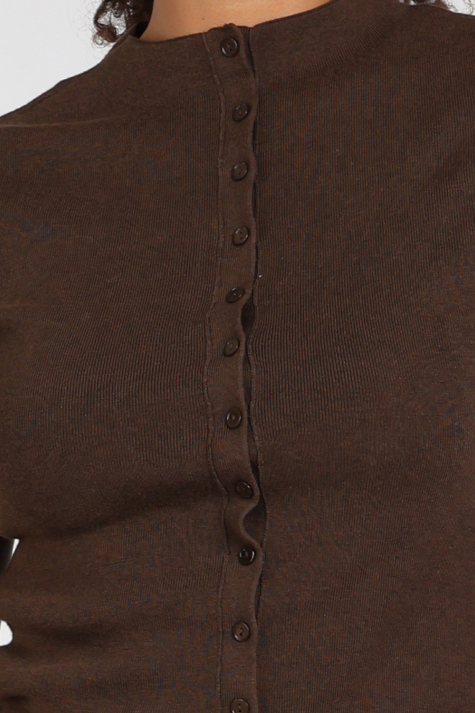 Yaya 01-010163-607 Vest Bruin