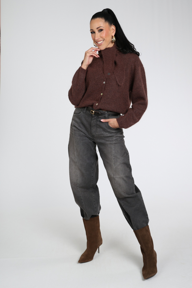 Studio Anneloes 14402 Vest Bruin