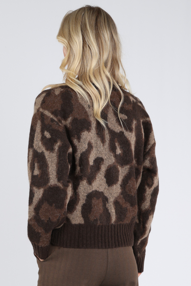 Yaya 01-010182-610 Vest Bruin