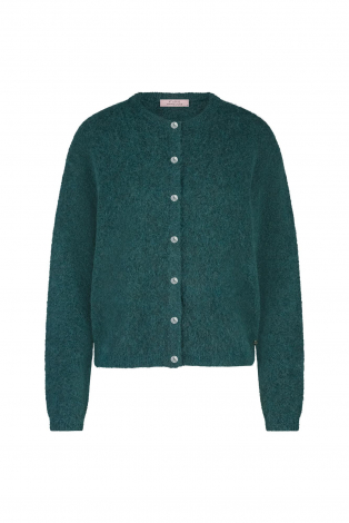 Studio Anneloes Bibi mohair cardigan Groen