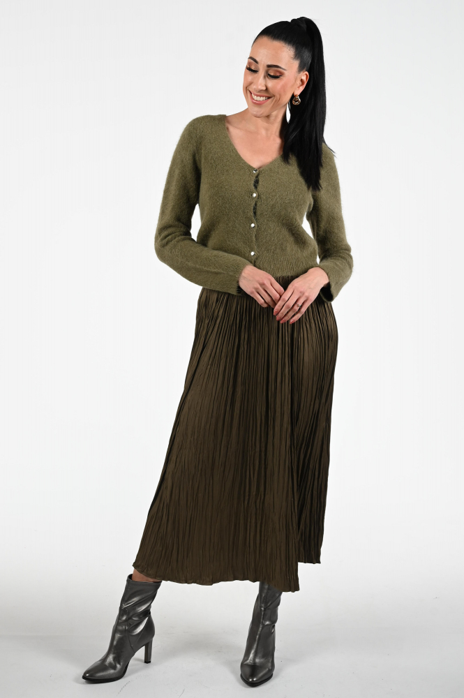 Oui 94143 Vest Groen