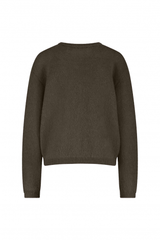 Studio Anneloes Bibi mohair cardigan Groen