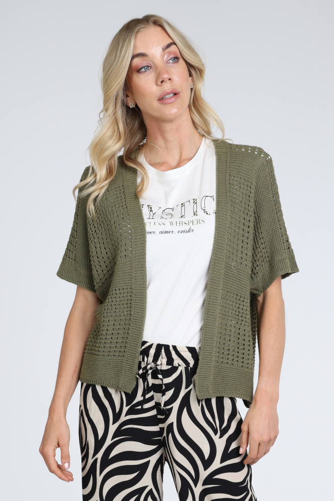 Geisha 64079-70 Vest Groen