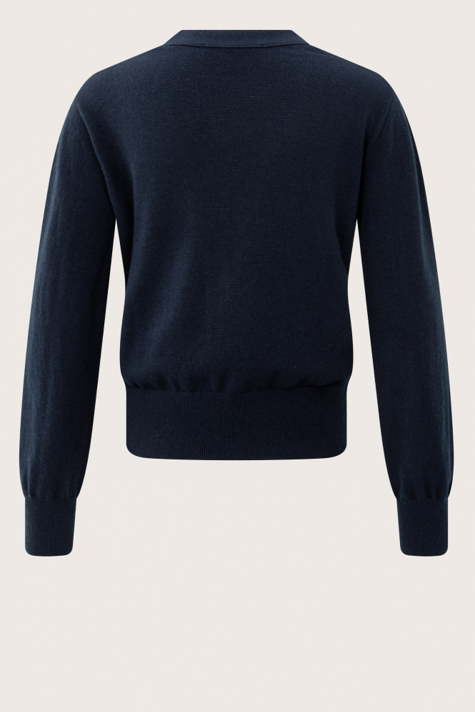 Yaya 01-010122-508 Vest Blauw
