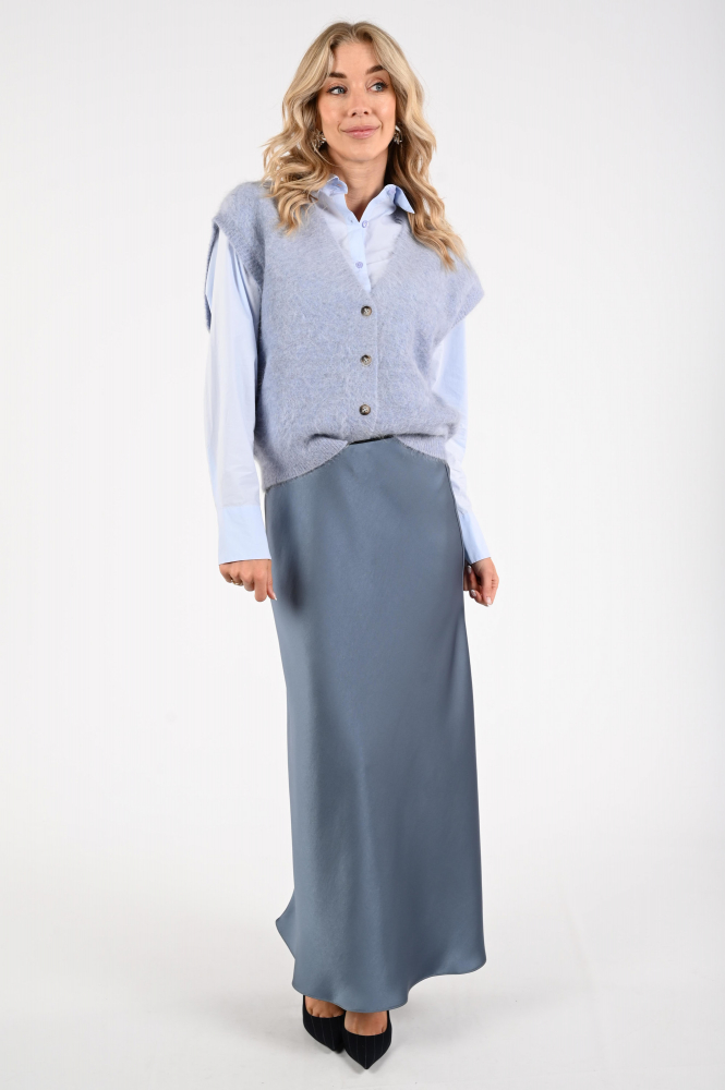 Knit-Ted Constanze Vest Blauw