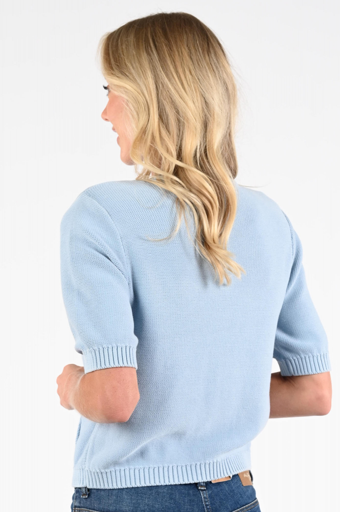 Oui 96613 Vest Blauw