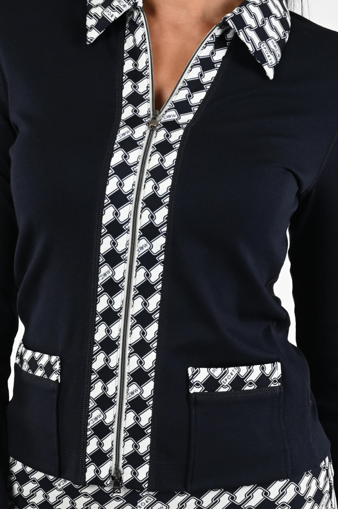 Marc Cain ZS 31.09 J55 Vest Blauw