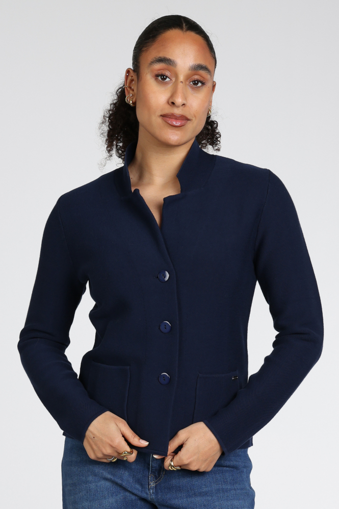Roberto sarto 611143 Vest Blauw