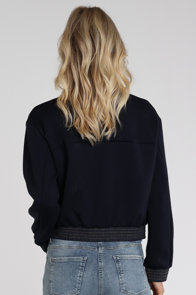 Oui 99134 Vest Blauw