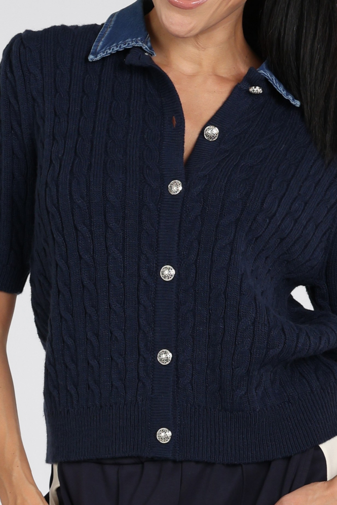 Geisha 64507-10 Vest Blauw