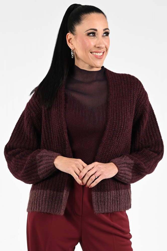 Luisa Cerano 428024-5348 Vest Rood