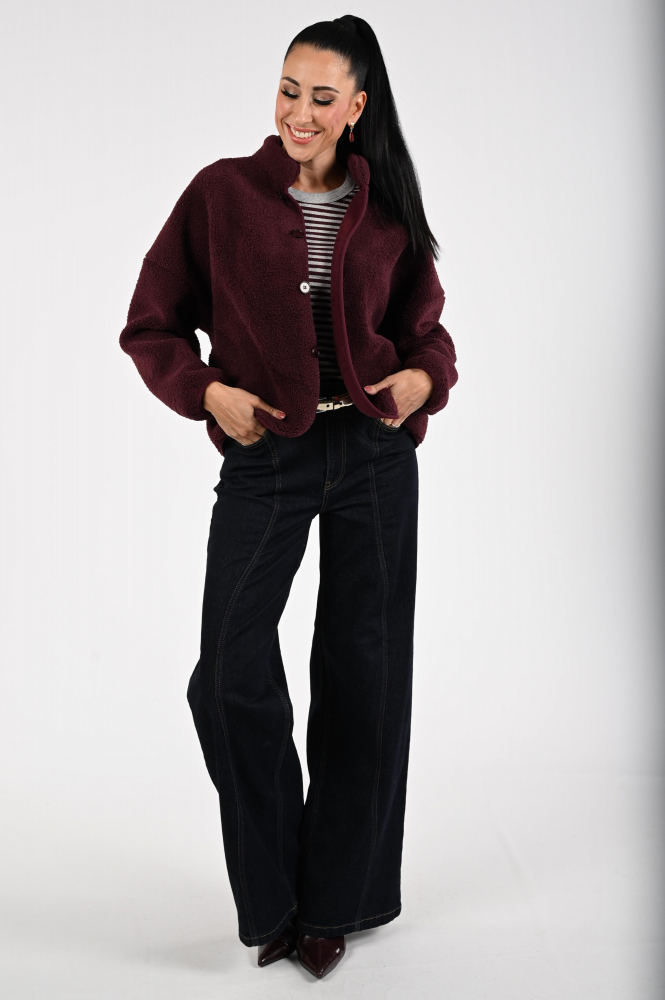 Penn & Ink W25C281 Vest Rood