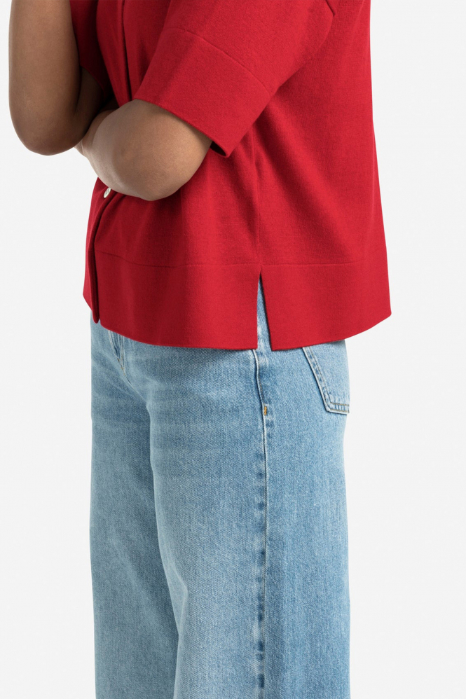 Yaya 01-010112-507 Vest Rood